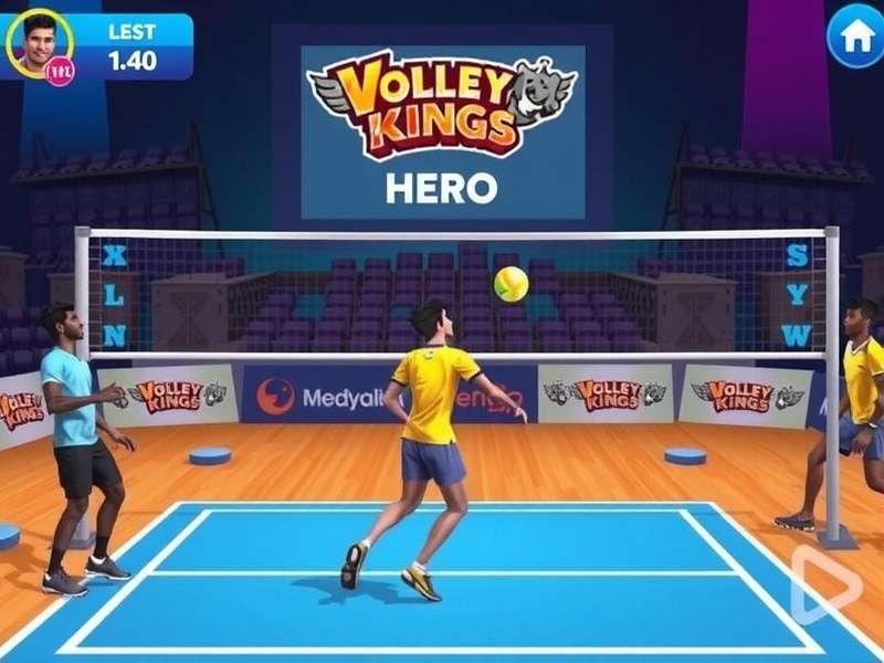 Volley Kings Mumbai Hero gameplay screenshot